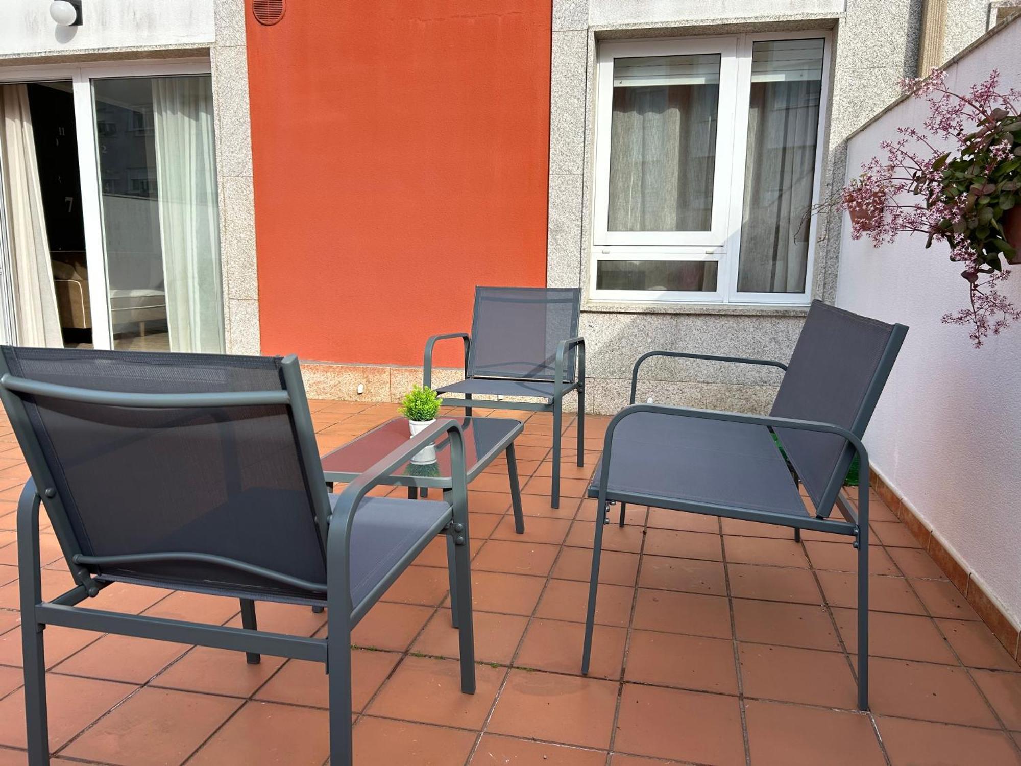 Apartamento O Saleiro Padrón Exteriör bild